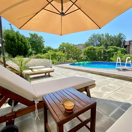 Stella - Private House With Parking Spot, Pool And Sea View Willa *